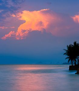 Zonsopkomst Hua Hin, Thailand van Henk Meijer Photography