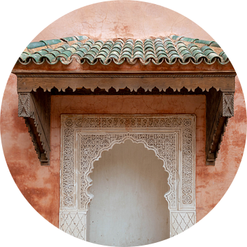 Marrakesh pink walls van Stephanie Franken