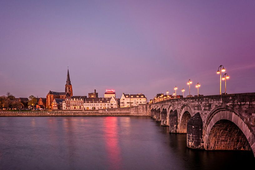 Wijck et le pont Saint-Servatius par Aron Nijs