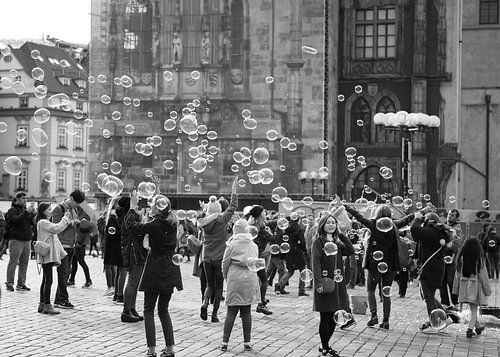 Plein van de oude stad