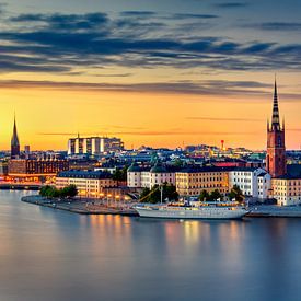 Sunset Stockholm by Adelheid Smitt
