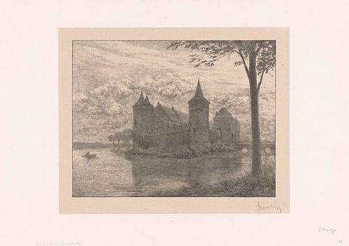Simon Moulijn, Muiderslot, 1905