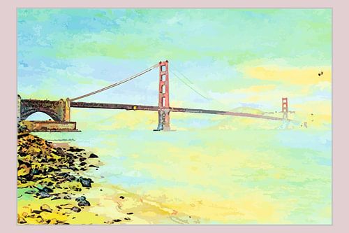 Golden Gate Bridge van René Roos