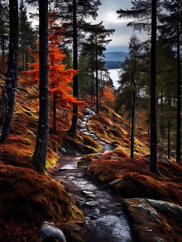 Uitzicht op de bergen