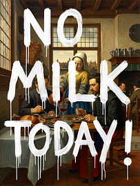 No milk today! by Ingrid van der Meer
