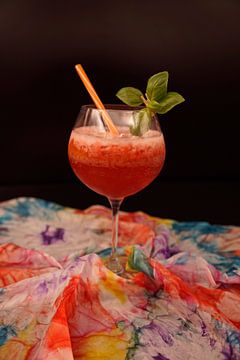 Cocktail de gin au jus de fruit de la passion sur Babetts Bildergalerie