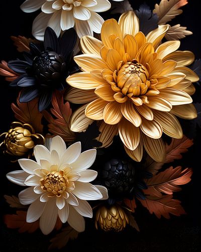 Nahaufnahme von Blumen