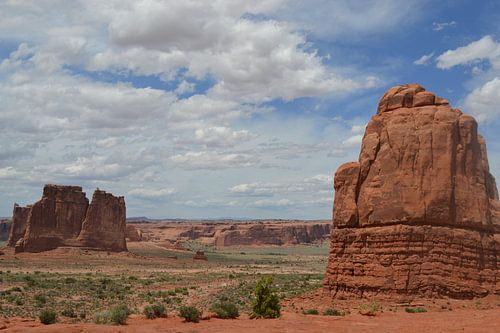 Rotsformaties in Arches National Park