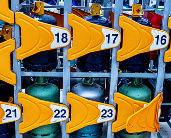 Gasflaschen-Verkaufsstelle