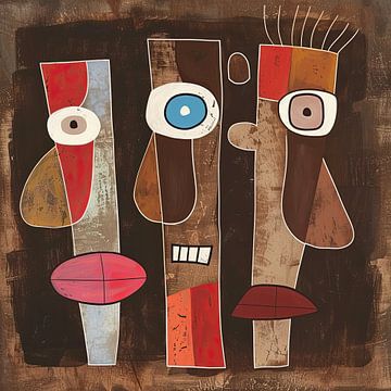 Abstract Picasso van Kunst Kriebels