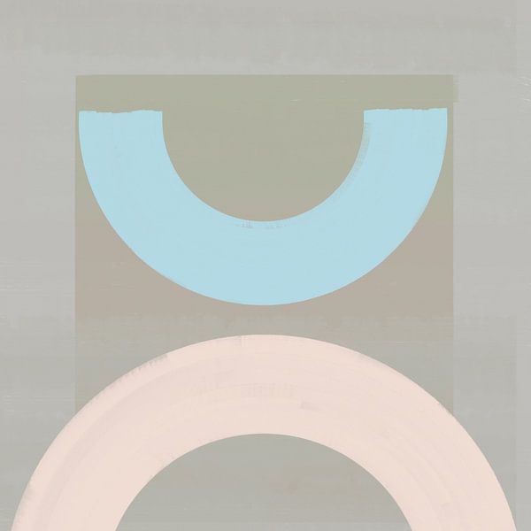 Regenbogen Formen von FRESH Fine Art