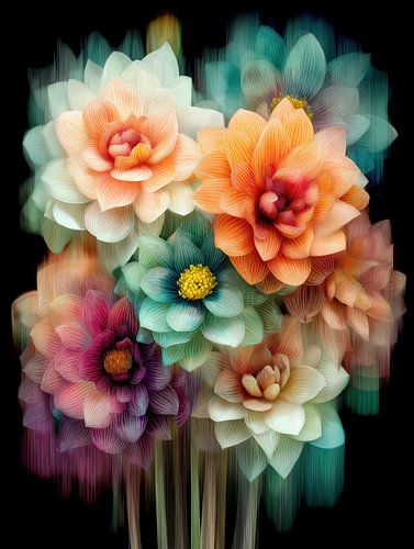 Une splendeur florale en mouvement sur Bert Nijholt