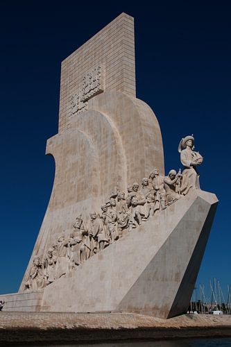 En avant vers l'inconnu - Vue du monument des Découvertes depuis le Tage