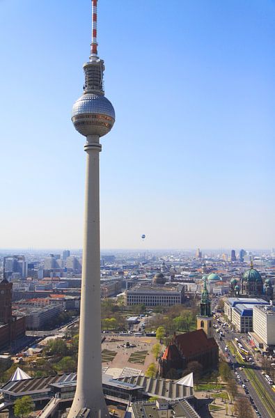Der Fernsehturm und Berlin von Judith van Bilsen