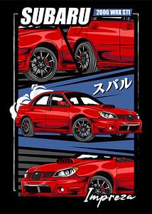 Subaru Impreza WRX STI JDM Auto