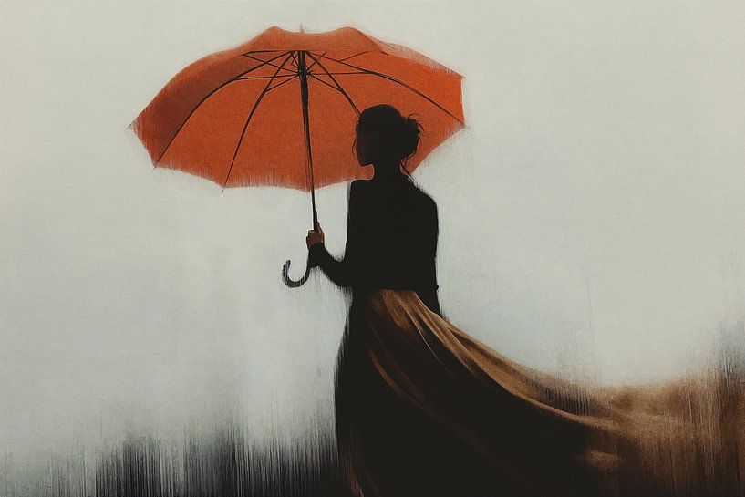 Red umbrella iii by Studio BB