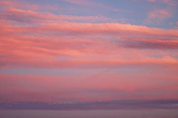 Roze Wolken Lucht van Cinthia Mulders