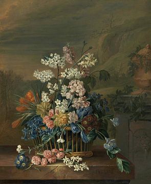 Twaalf maanden bloemen: Februari, Jacob van Huysum