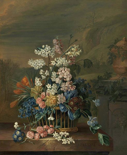 Twelve months of flowers: February, Jacob van Huysum by Masterful Masters