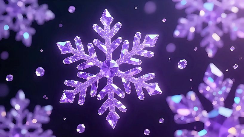 Champs d'étoiles violettes par Jean Pierre