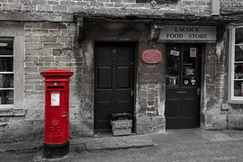 roter Briefkasten von Jürgen Wiesler