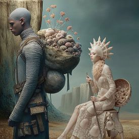 Ritual of the Silent Landscape by Sandu Brus ARCANE ART STUDIO