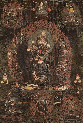 Buddhist ,Vajrabhairava, Boeddha standbeeld_1