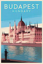 Budapest, Hongrie sur Poster Art Shop
