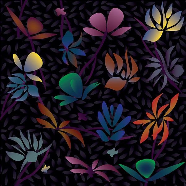 Die Farbe der Blume II von JipvanZeist