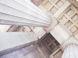 Säulenoptik Architektur und Bauwerke visueller Effekt von Heidemarie Andrea Sattler