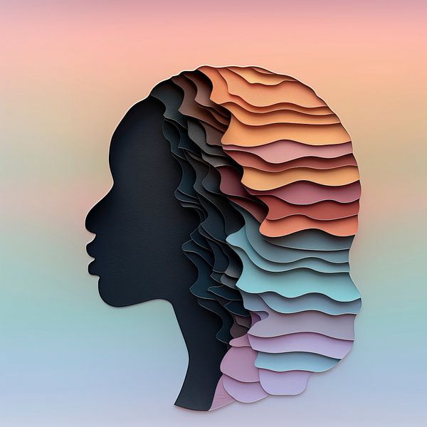 Geschichtete Gelassenheit #1 von Mister Artwork