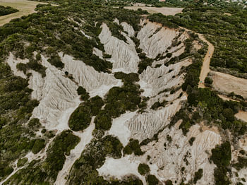 Gorges naturelles de Zante - Sculptures du vent et du temps