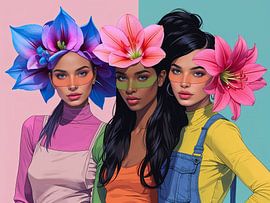 Drei Blütenzauber Freundinnen