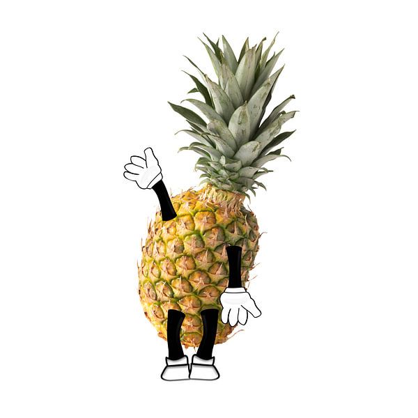 Fröhliche Ananas von Grüntyers .
