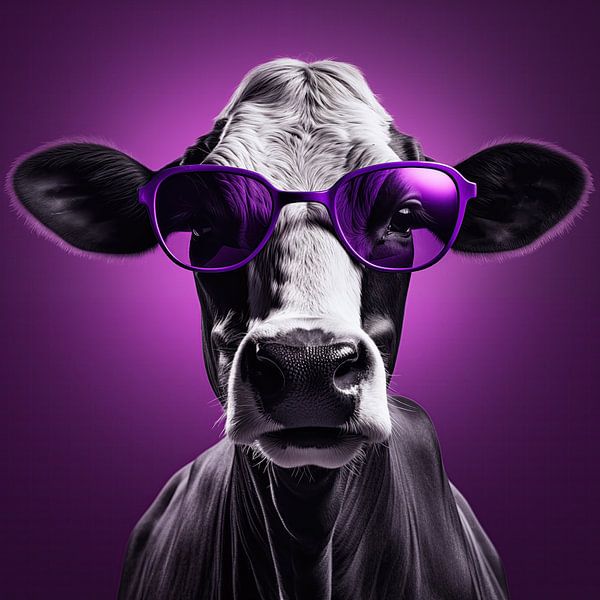 Cow purple by KoeBoe