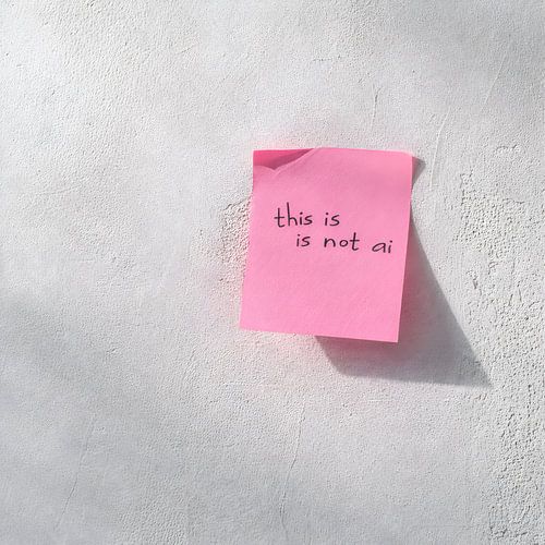 KI in Verleugnung – pink