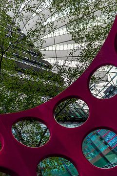 SONY Center Berlin – Dach von Mixed media vector arts