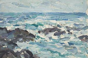 Samuel John Peploe - Felsen bei Barra