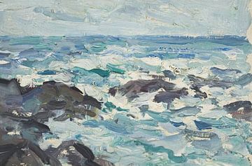 Samuel John Peploe - Rotsen bij Barra van Peter Balan