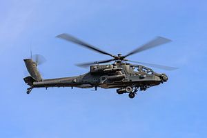 Der Boeing AH-64 Apache Kampfhubschrauber der KLu.