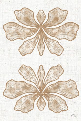 Calm flowers van Dianne Wakker