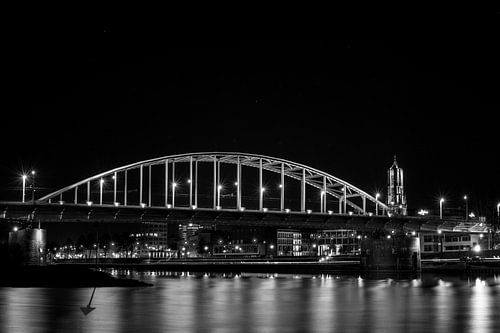 John Frost Brug Arnhem B&W