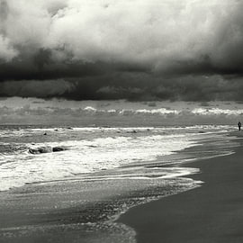 Strand von Bergen aan Zee von Pieter Muller