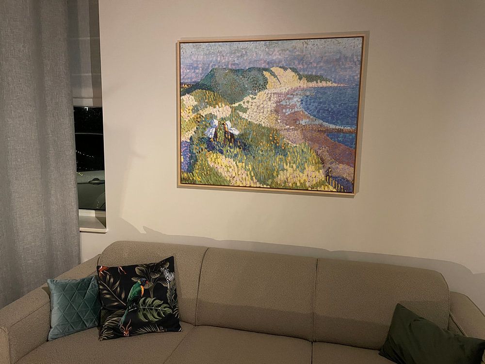 Zee en duinen bij Zoutelande, Jan Toorop,  van Atelier Liesjes 