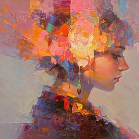 A mind-blowing modern portrait by Mad Dog Art