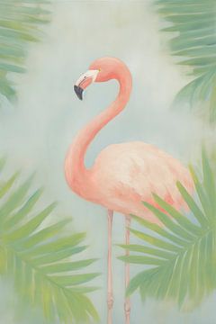 Flamingo Elegance by Whale & Sons