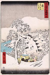 Fujikawa, Het bergdorp Hiroshige