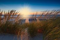 Stimmungsvoller Sonnenuntergang an der niederländischen Küste von gaps photography Miniaturansicht