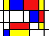 Mondriaan inspirierte die Arbeit