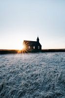 Sunrise at Búðakirkja - Iceland's black church